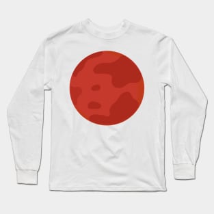 Planet Mars Long Sleeve T-Shirt